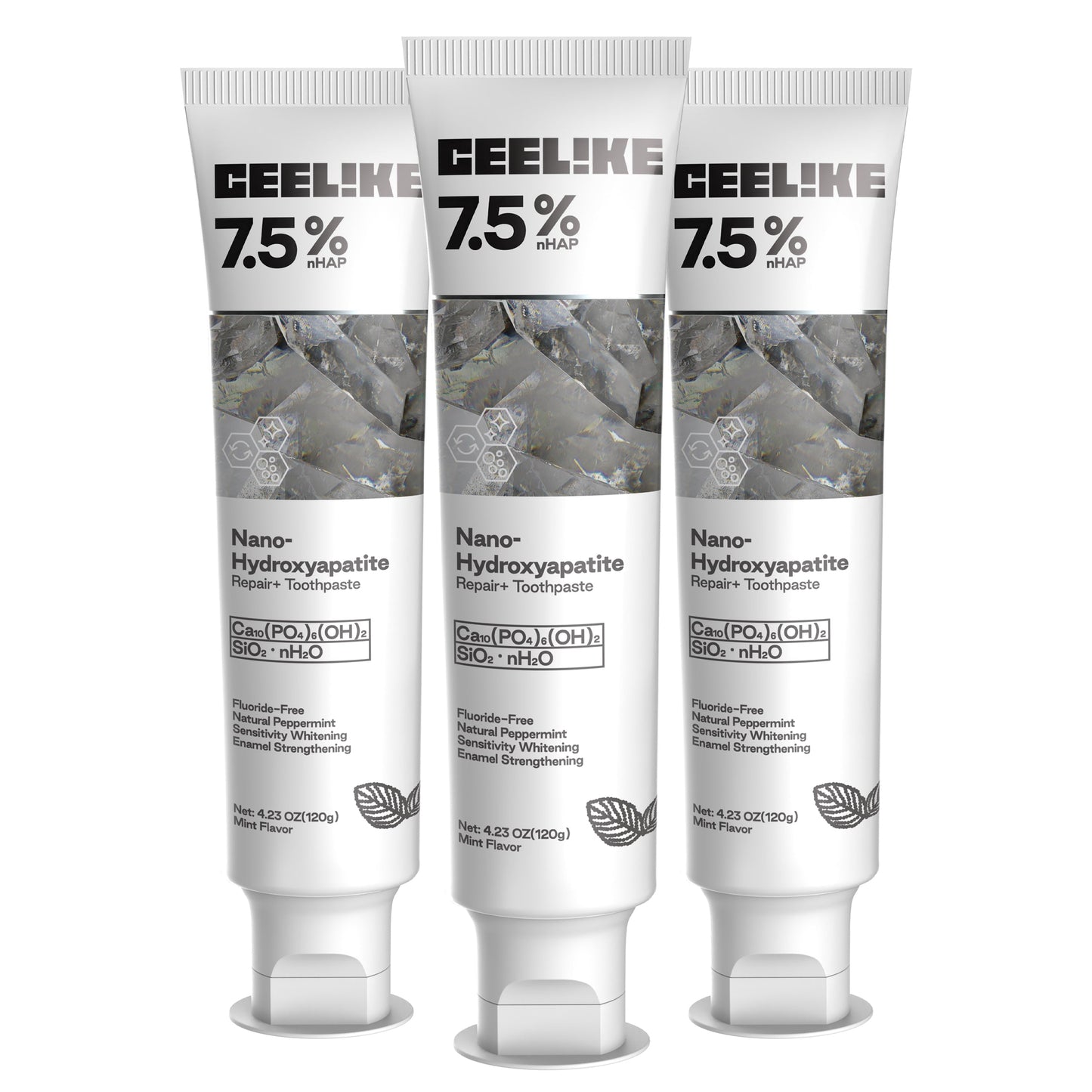 CEELIKE Nano Hydroxyapatite Toothpaste – Enamel Protection, 4.23oz