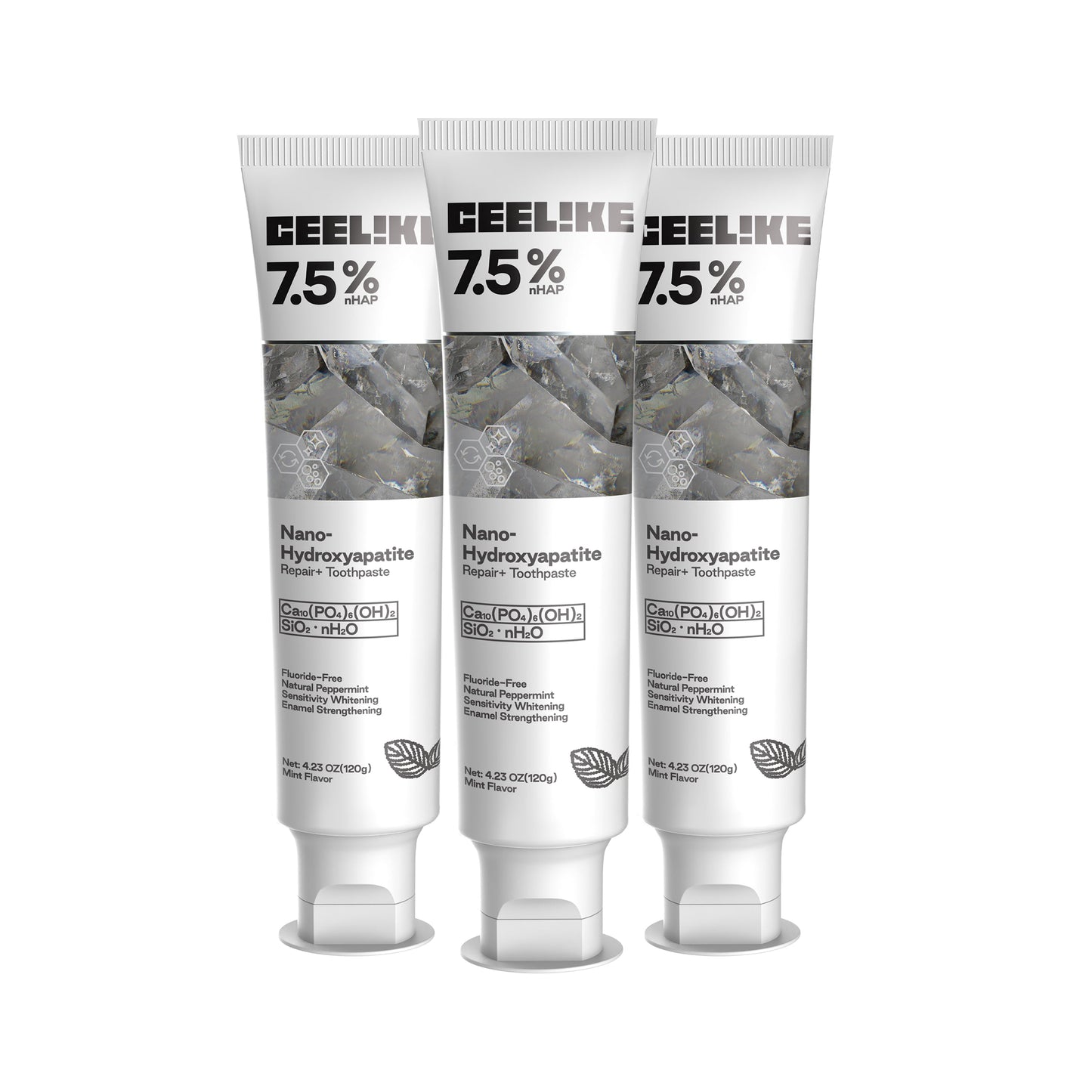 CEELIKE Nano Hydroxyapatite Toothpaste – Enamel Protection, 4.23oz