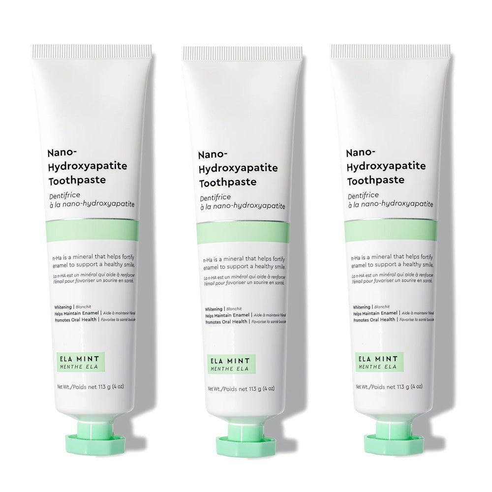 Nano Hydroxyapatite Toothpaste – Ela Mint Flavor, Fluoride-Free Care