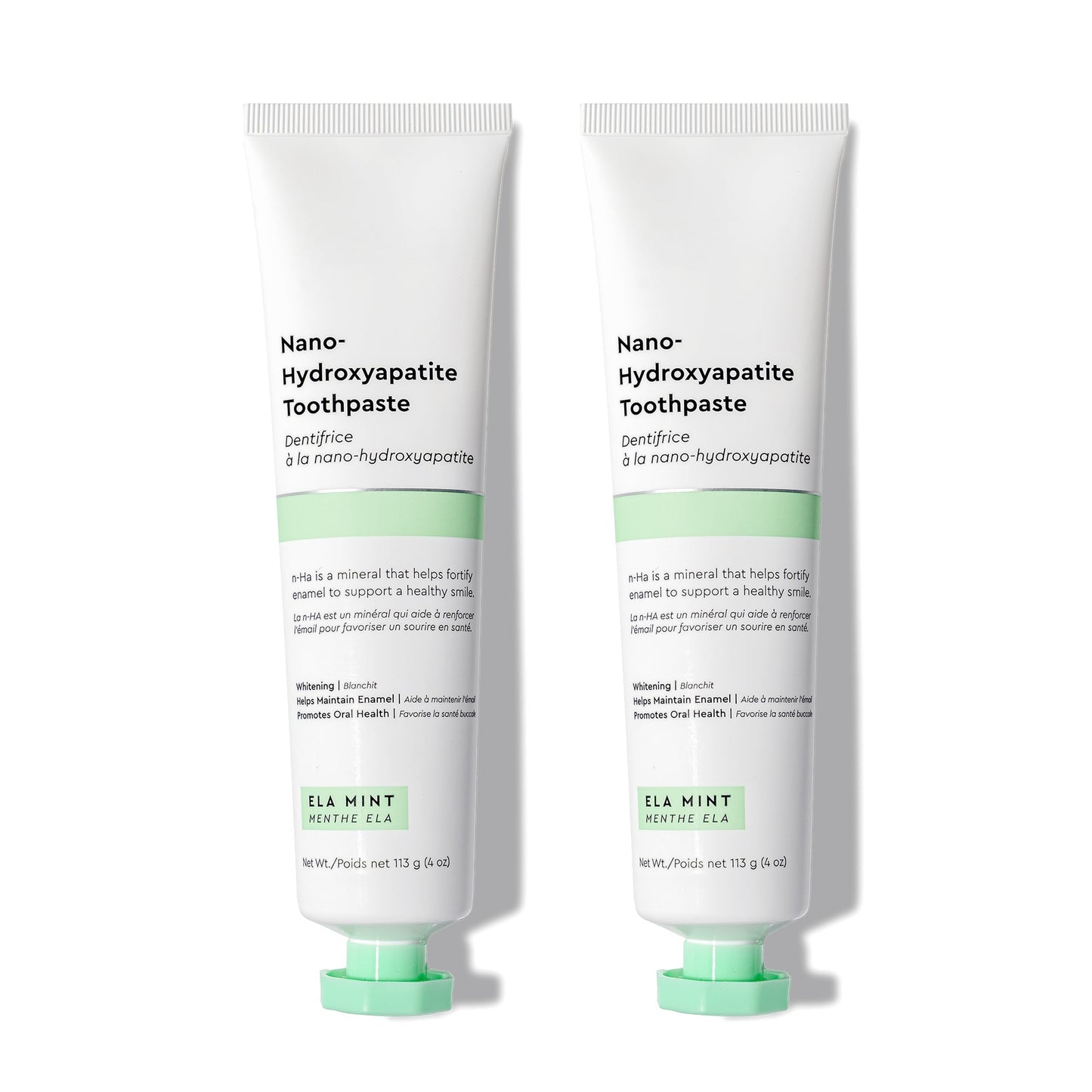 Nano Hydroxyapatite Toothpaste – Ela Mint Flavor, Fluoride-Free Care