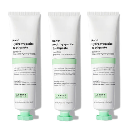 Nano Hydroxyapatite Toothpaste – Ela Mint Flavor, Fluoride-Free Care